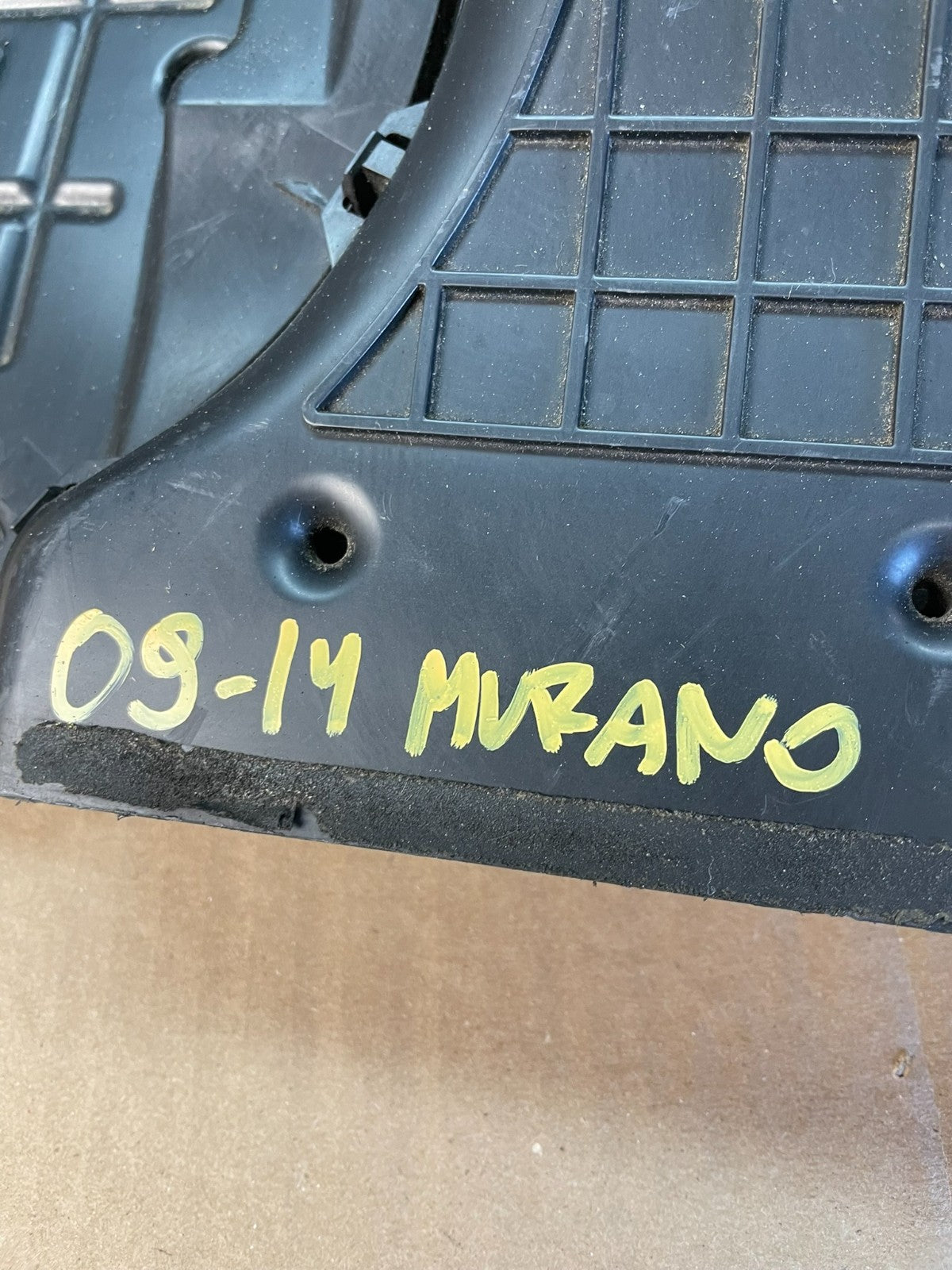 2009 to 2014 Nissan Murano Upper Air Intake Duct AC2136 DG3