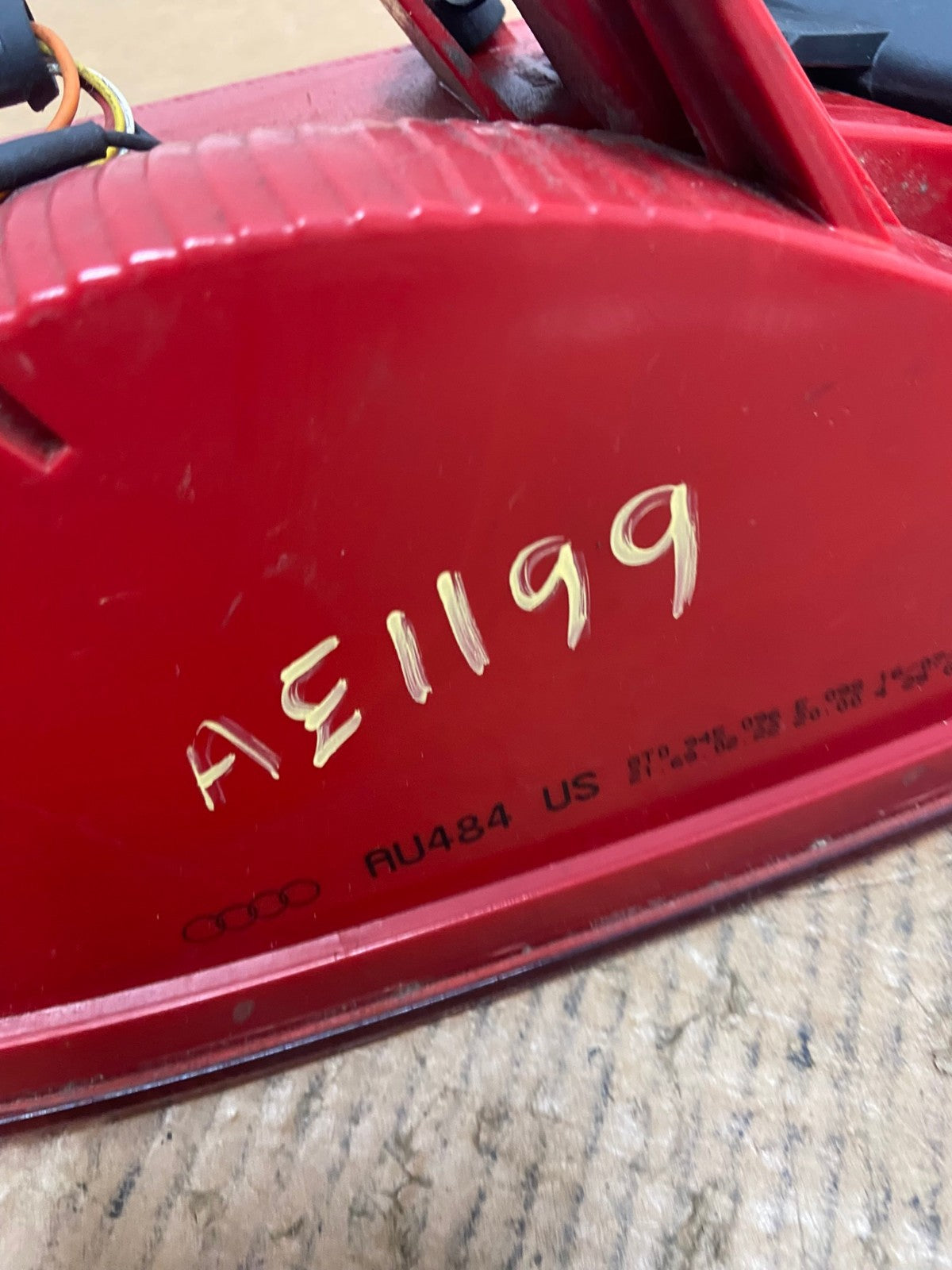 2008 to 2012 Audi A5 Right Passenger Side Tail Light LED AE1199 LK6