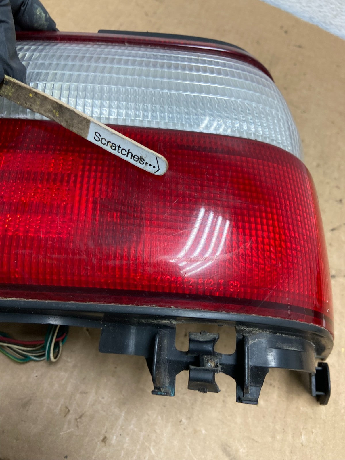 1996 to 1997 Toyota Corolla Right Passenger Rh Side Tail Light AD3254 DG3