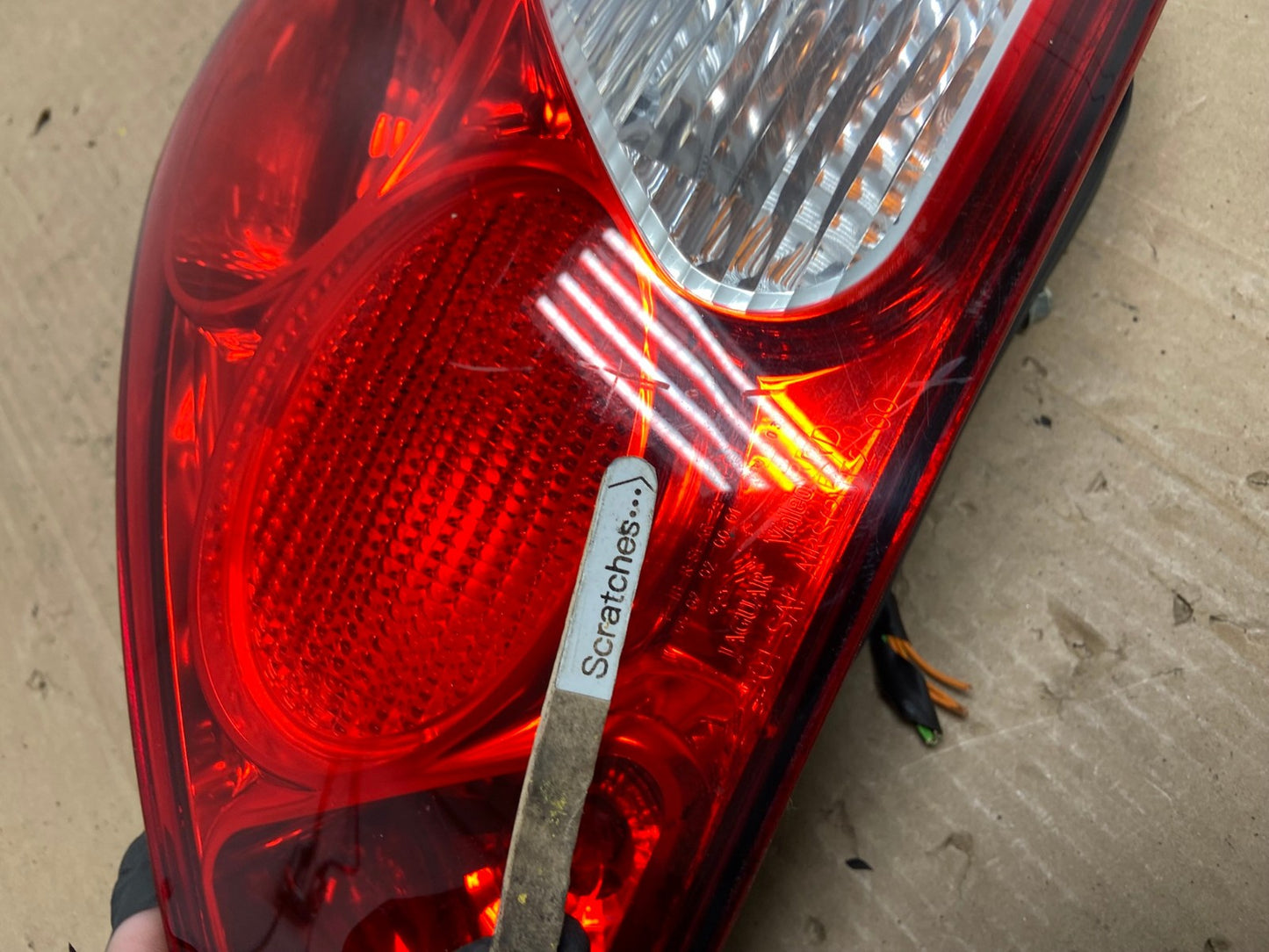 2001 to 2008 Jaguar X-Type Right Passenger RH Side Tail Light AE9338 LK3