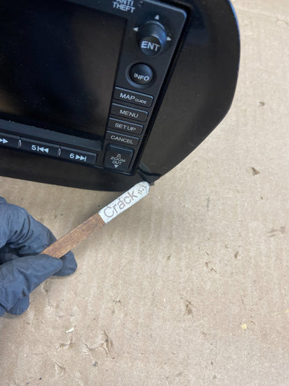 2010 to 2011 Honda Insight Navigation GPS Screen Display Radio AB9405 DG2