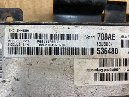 2012 Dodge Durango Jeep Grand Cherokee 3.6 Engine Computer ECU ECM AA7598 DG2