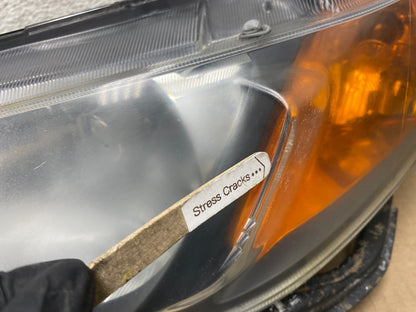 2006 2007 2008 Honda Civic Sedan Left Driver Headlight Halogen AH5762 DW4