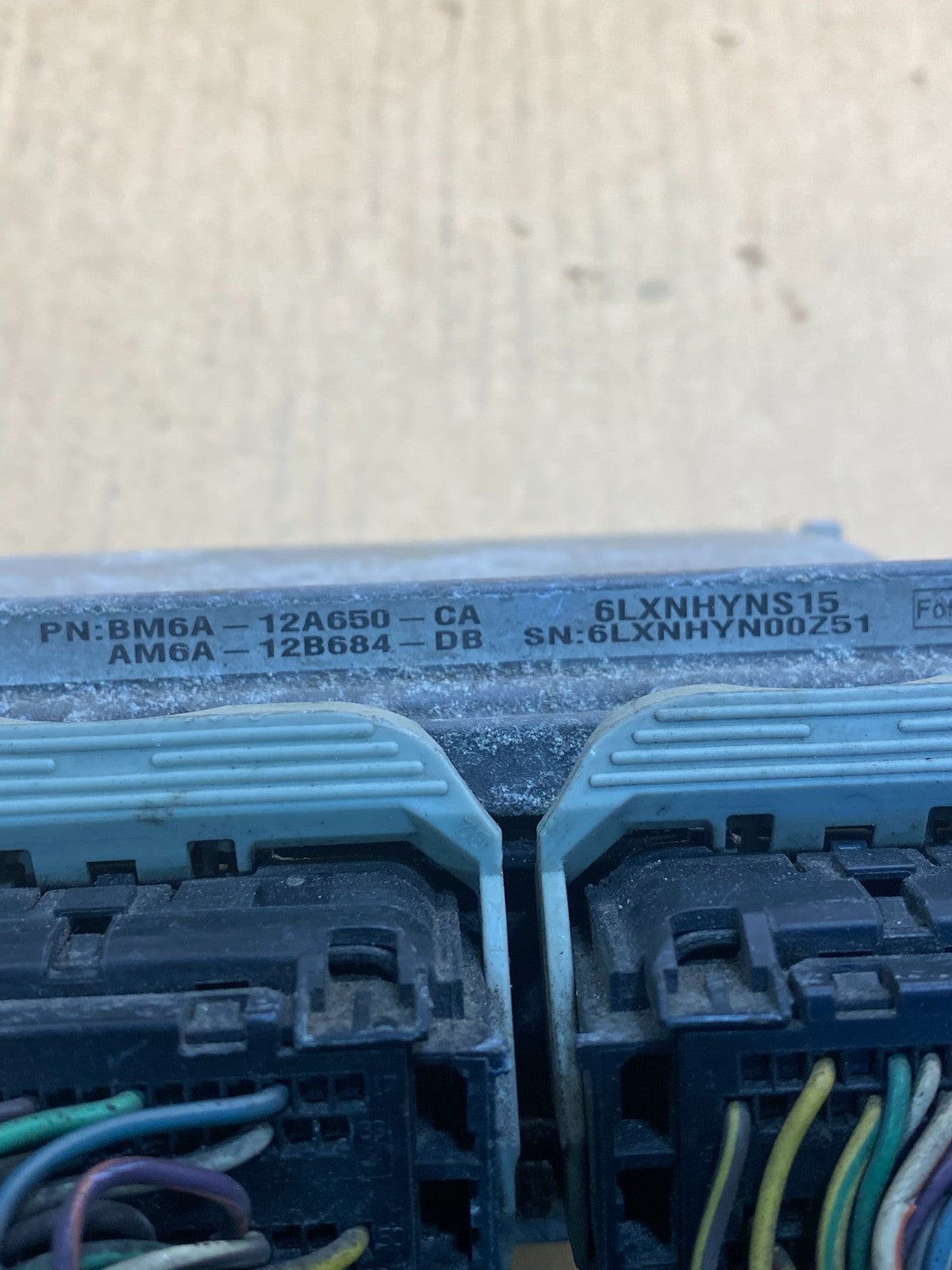 2012 Ford Escape Engine Computer ECU ECM 2.5L BM6A-12A650-CA ac2753 DG2