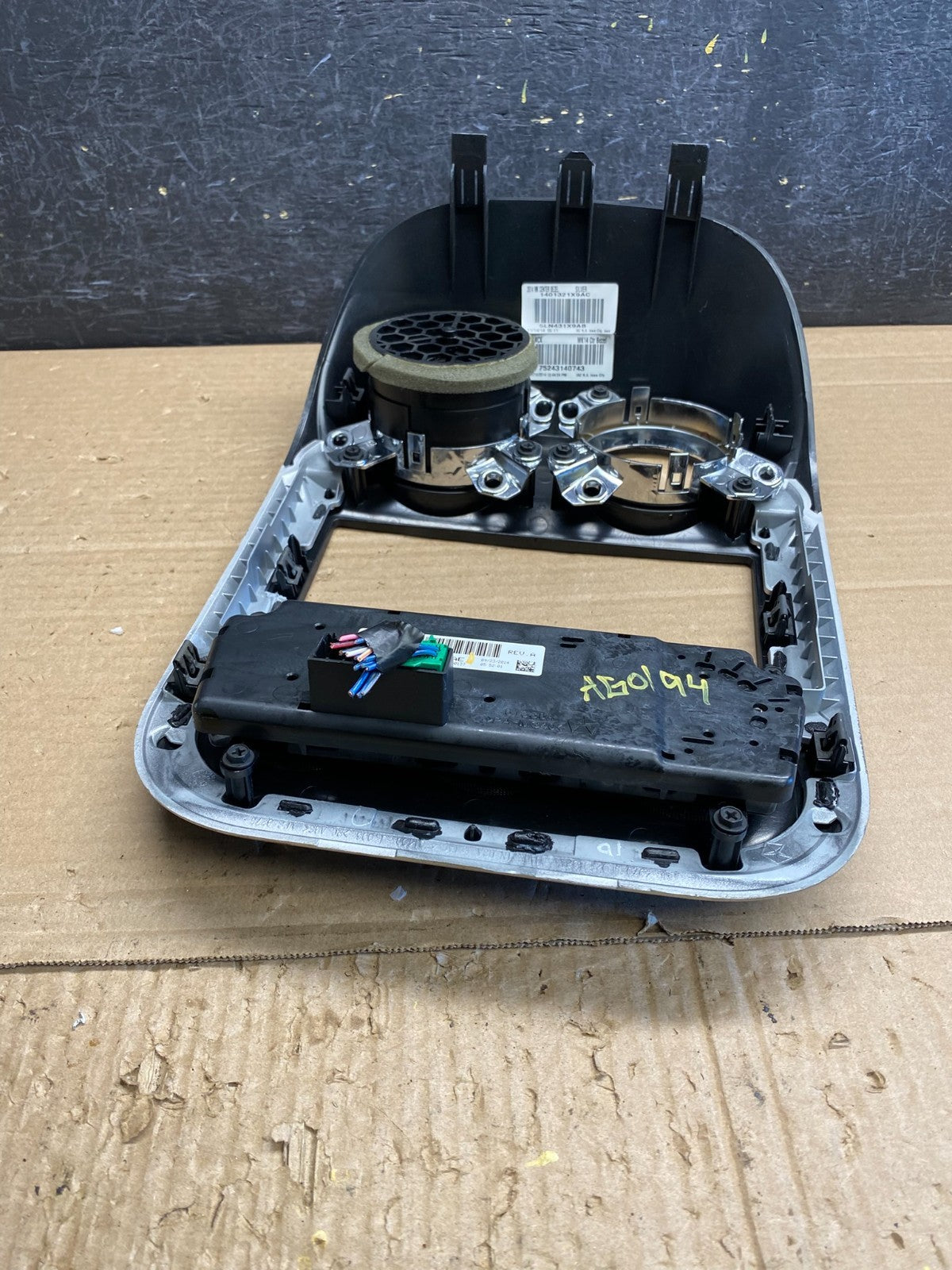 2011 to 2017 Jeep Compass Dash Climate Temperature Control Radio Bezel ag0194 DG5