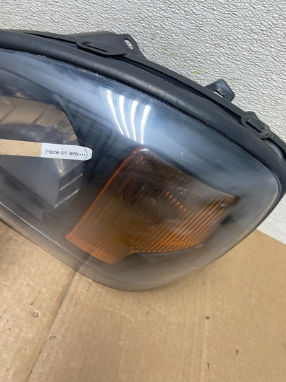 2000 to 2005 Cadillac Deville Left+Right Side LED Black Headlights AA6919 DG6