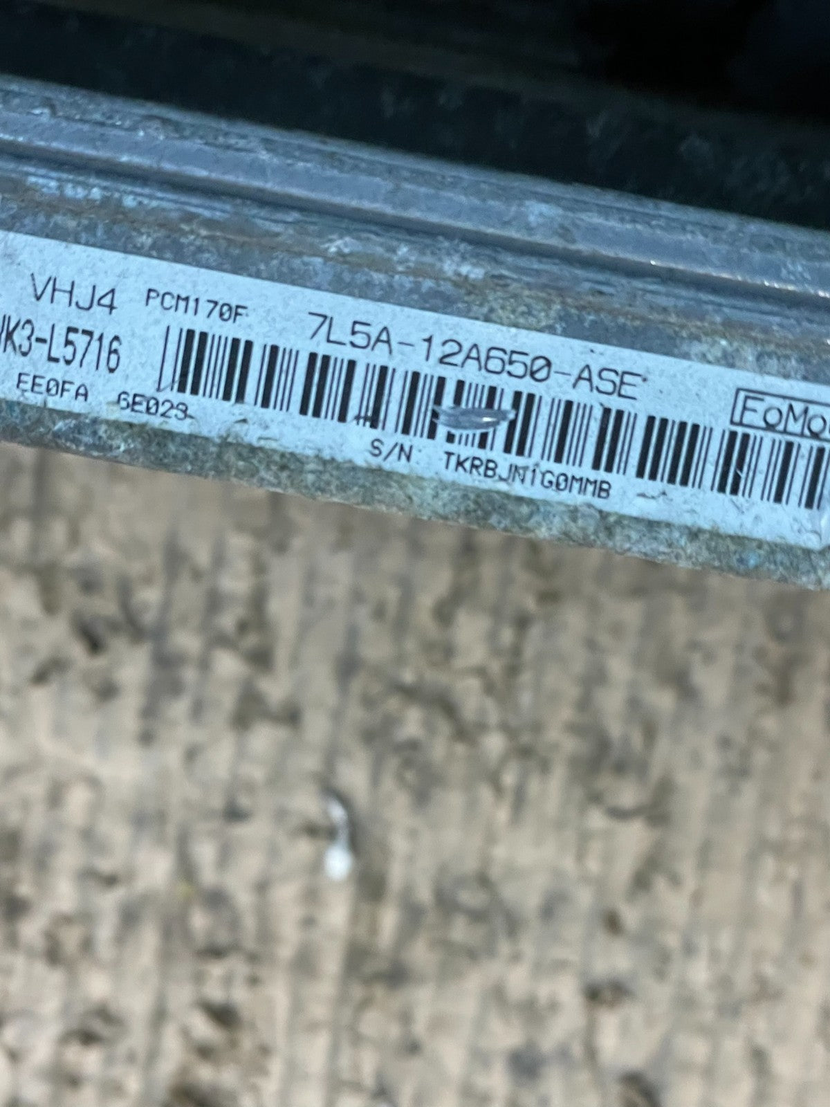 2007 - 2009 Ford Ranger 2.3L Engine Control Unit ECU Computer Module x4186 DG3