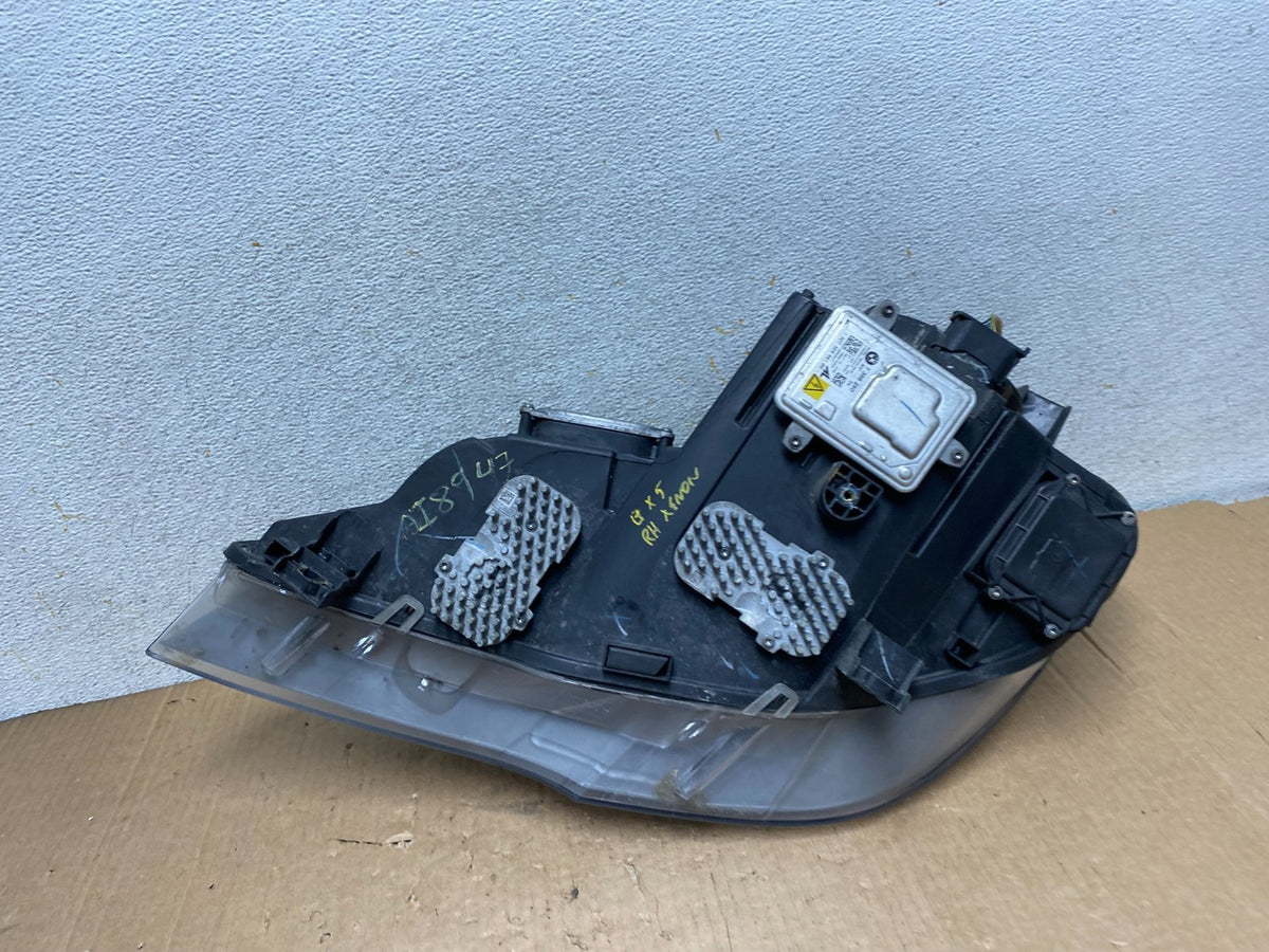 2011 to 2013 BMW X5 Right Passenger RH Side Headlight Xenon HID AI8947 DW8