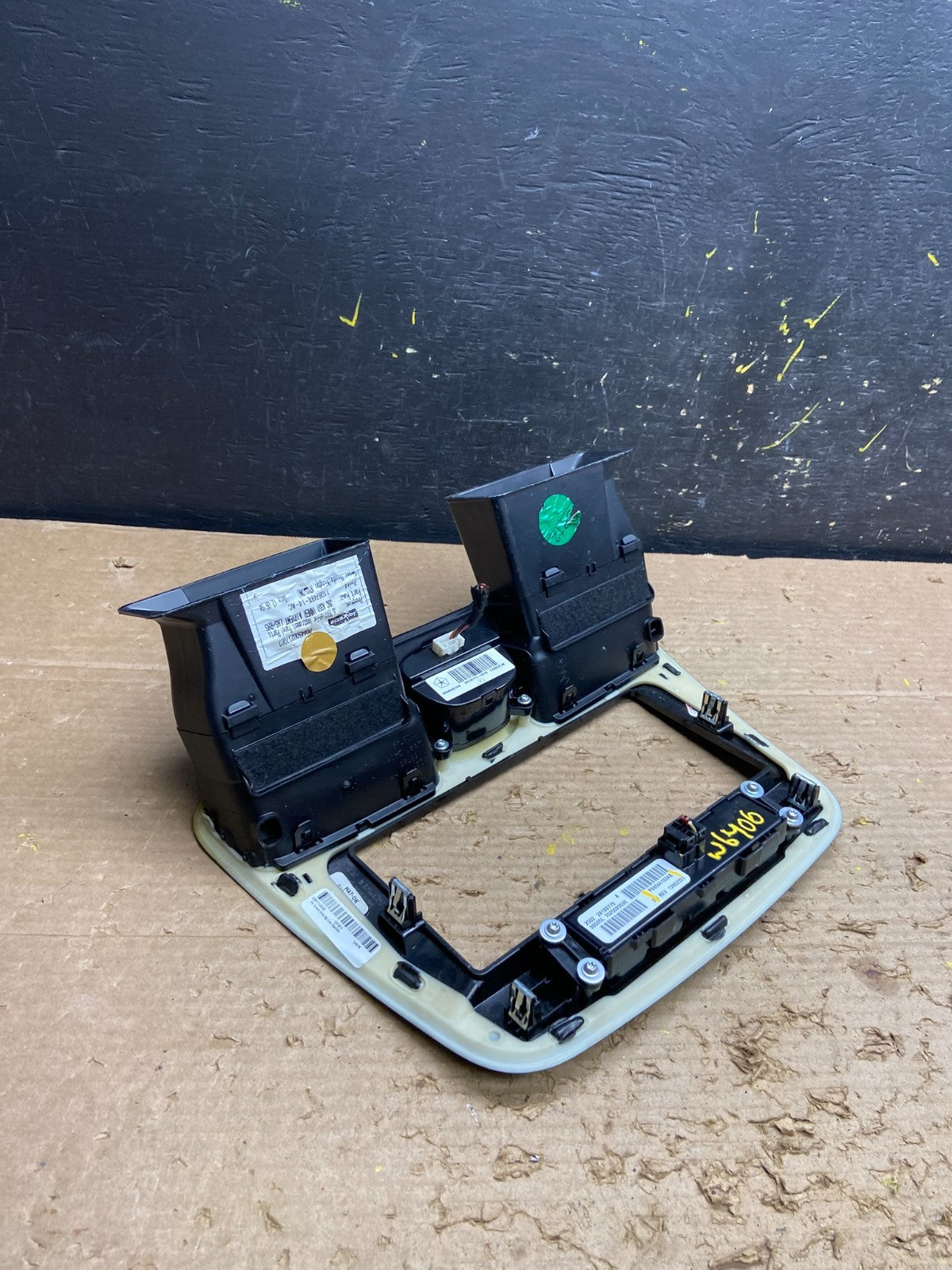 2011-2014 Chrysler 200 Dash Radio Bezel Trim Clock Hazard Bezel W6406 DG4