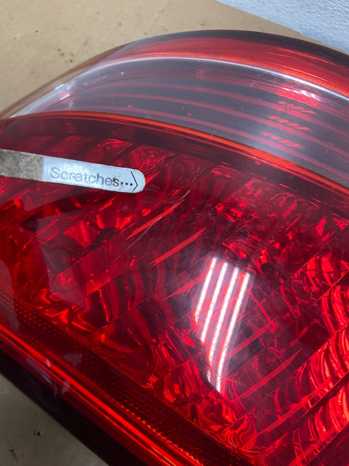 2007 to 2009 Kia Amanti Left Driver Side Tail Light AD2542 DW3
