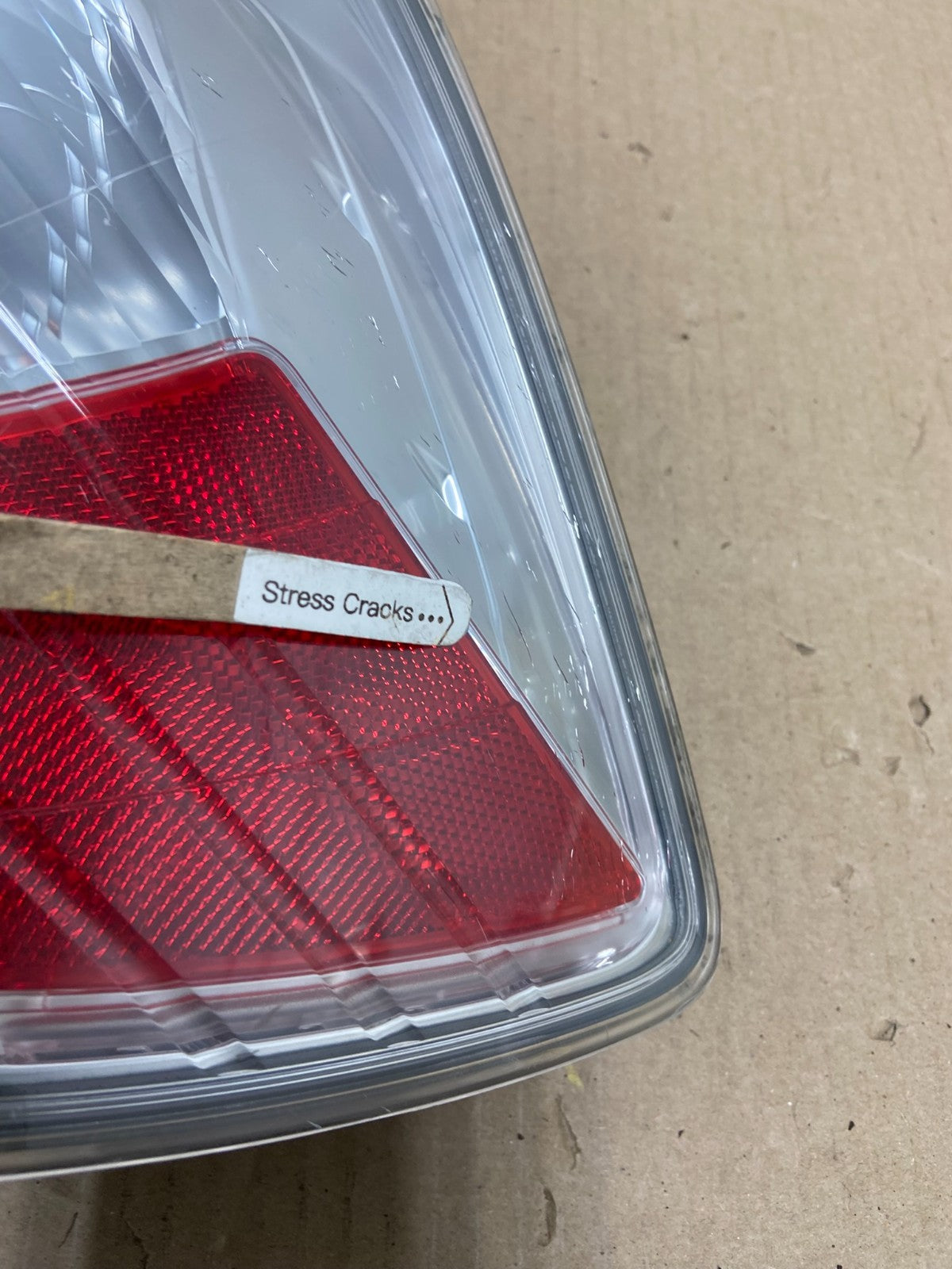 2009 to 2013 Honda Fit Right Passenger RH Side Tail Light AG5859 DW4