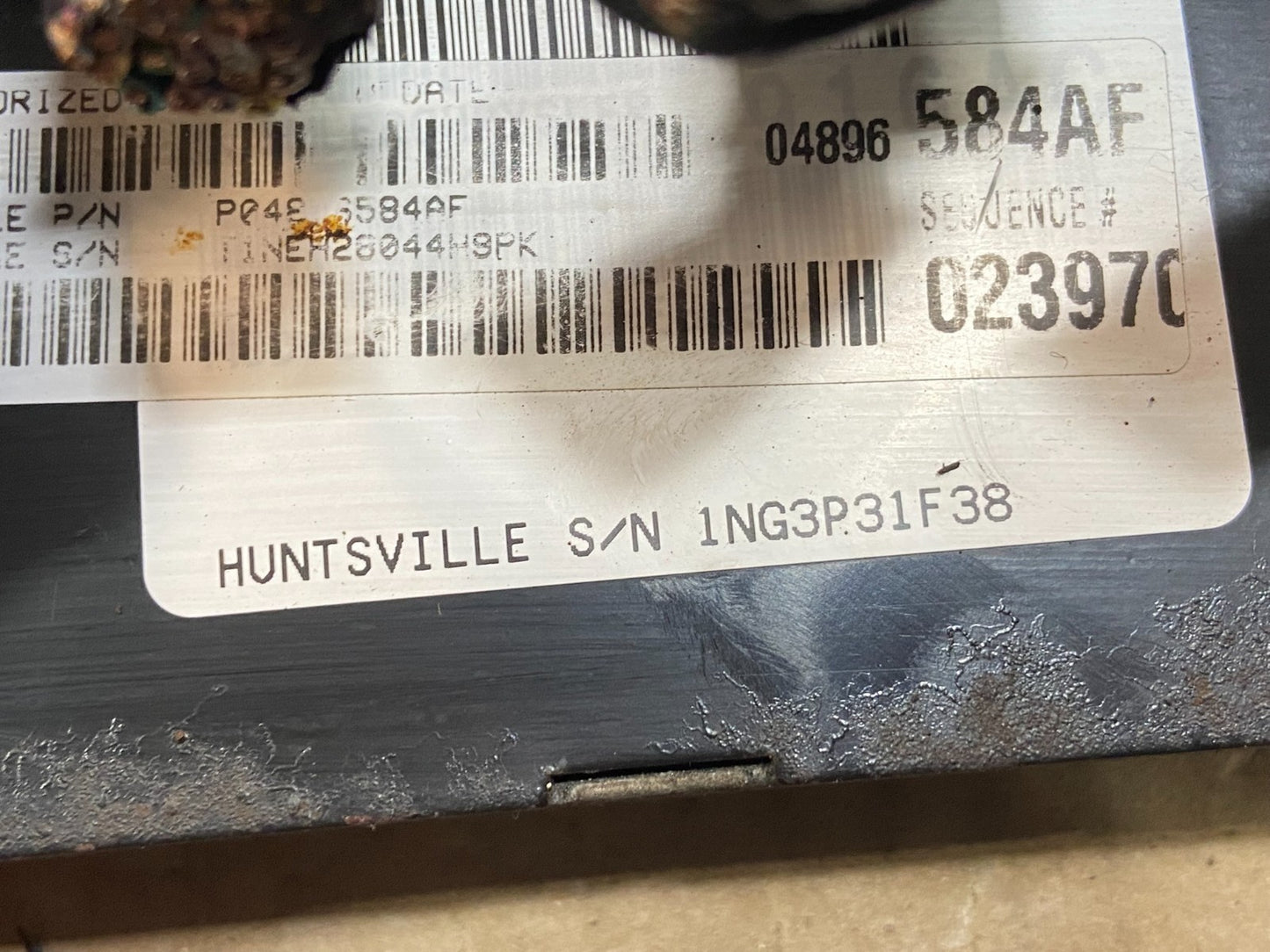 2005 Chrysler Sebring 2.7 Engine Computer Module ECM ECU PCM AF9425 DW2