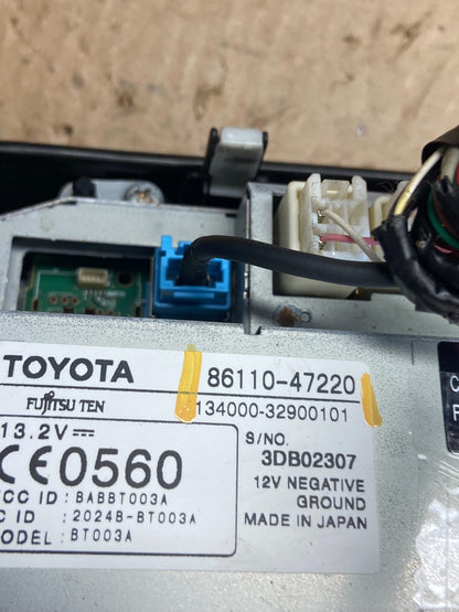 2006 to 2009 Toyota Prius Radio Stereo Receiver Screen Display AE4062 DG6
