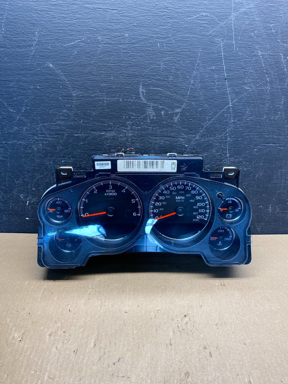 2007 2012 GMC Yukon Tahoe Sierra Speedometer Cluster Gauge AG1884 DG0