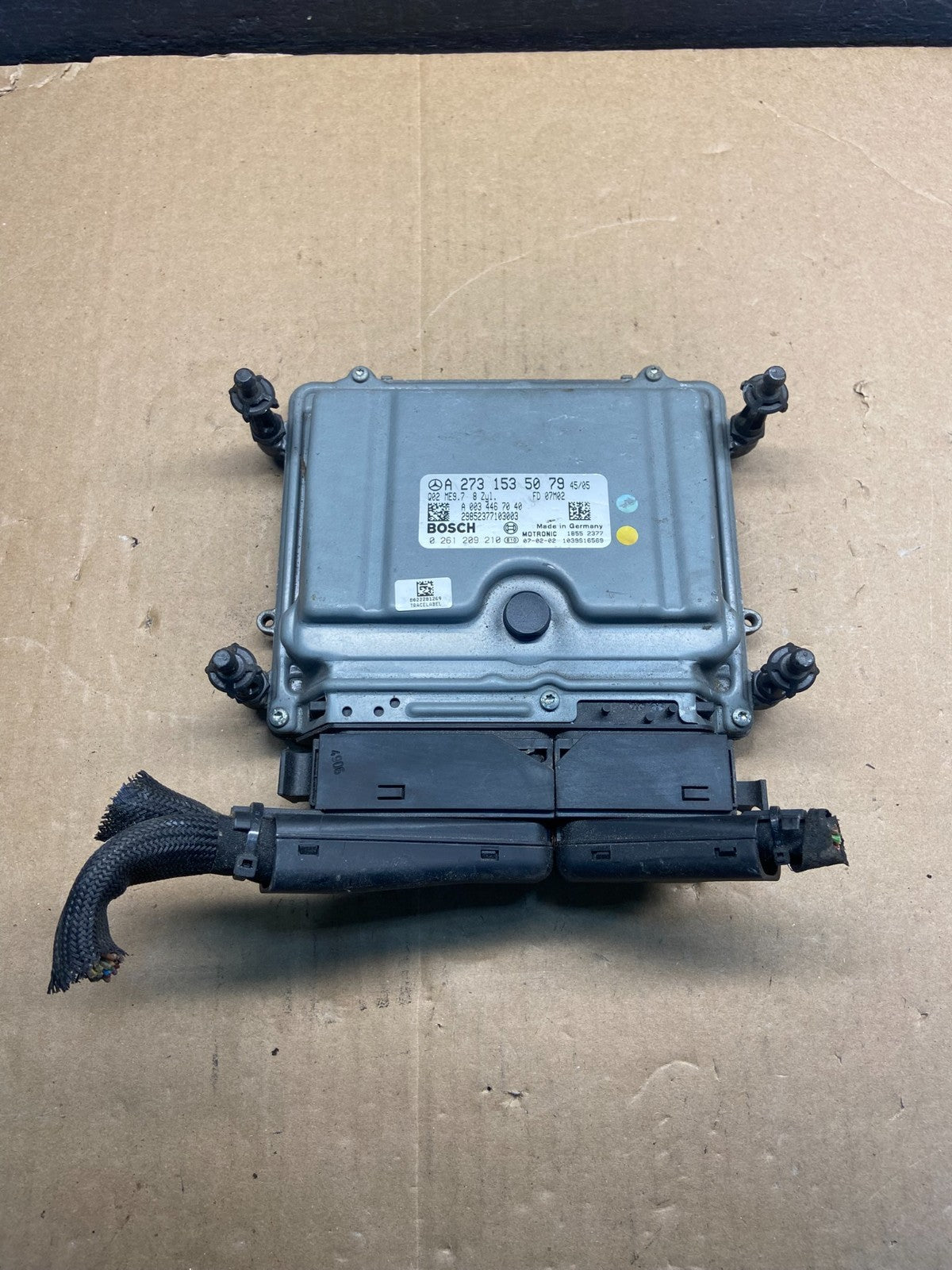 2007 - 2011 Mercedes CL550 S550 ECU ECM Engine Control Module Unit AF9096 DG0