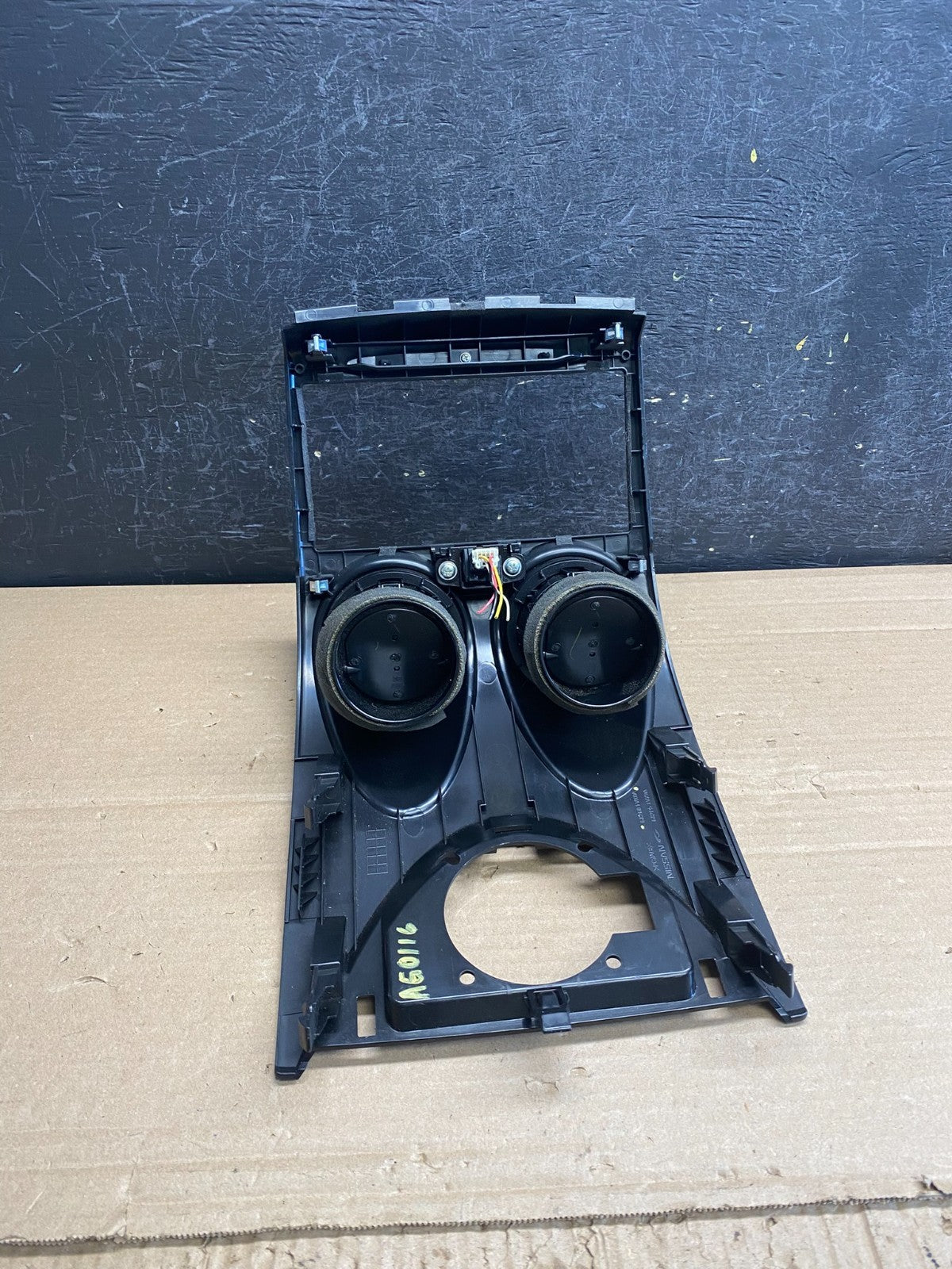 2011 2012 2013 Nissan Rogue Dash Upper Center Radio Bezel Trim AG0116 DG4