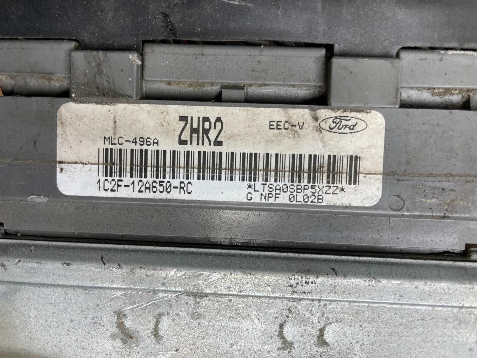 2000 Ford Econoline E-Series Engine Control Module 1C2F-12A650-RC N4824 DG2