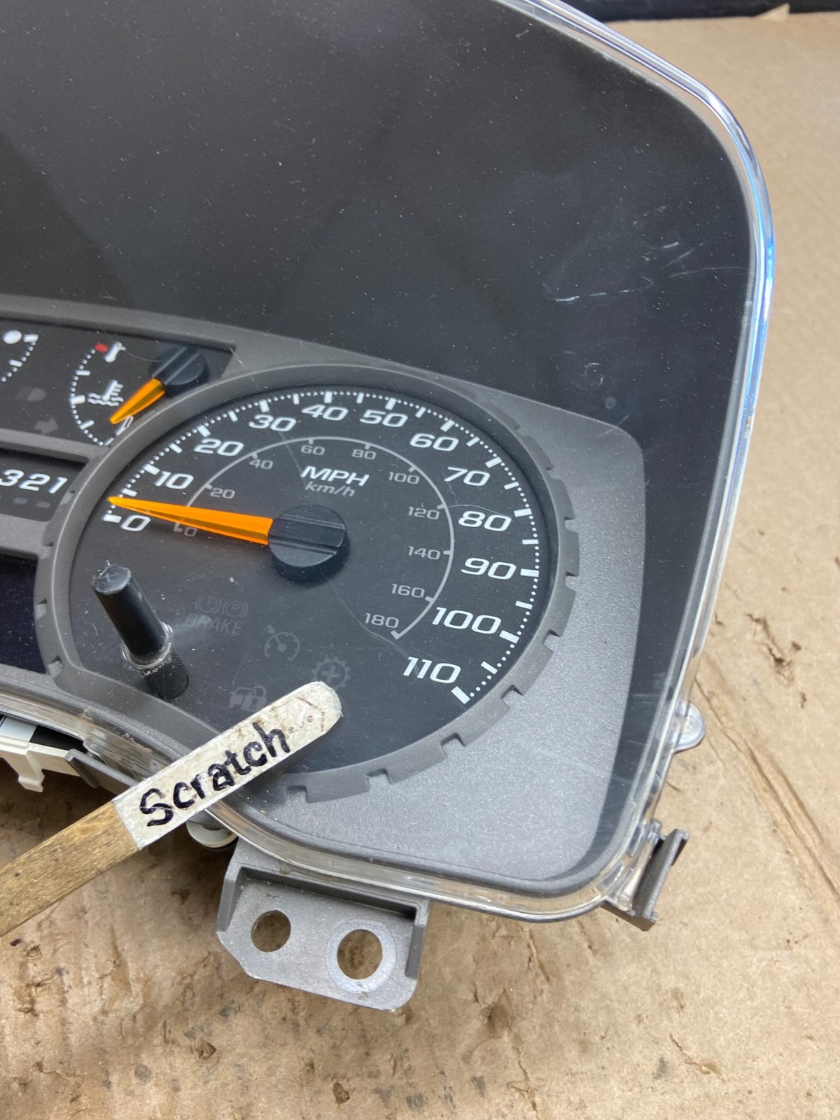 2004 to 2012 Chevrolet Colorado Instrument Cluster Speedometer ae4296 DG4