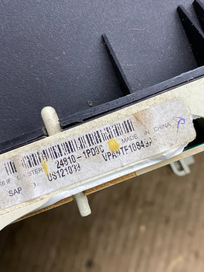 2012 Nissan NV2500 Speedometer Cluster Gauge OEM Z9664 DG5