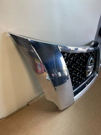 2013 - 2016 Nissan Pathfinder Front Upper Chrome Grill Grille ag0842 DG2