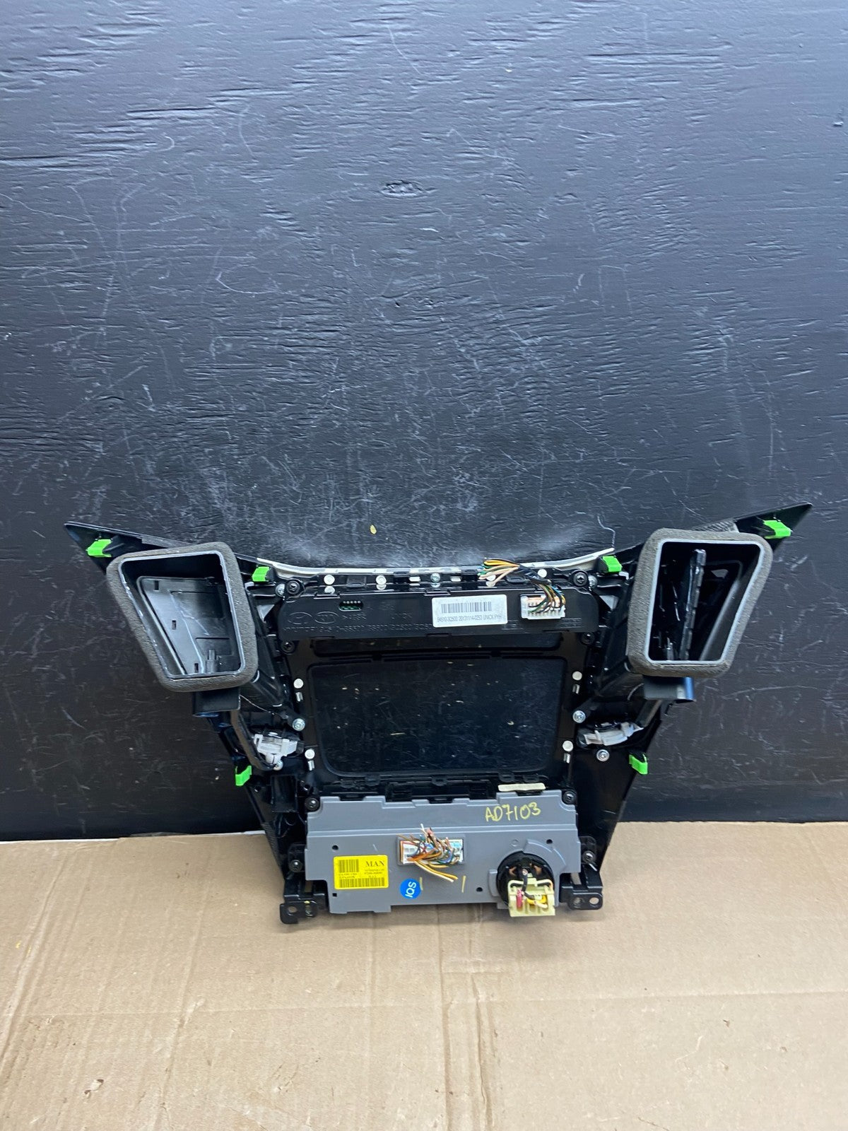 2011 - 2014 Hyundai Sonata Center Radio Climate Control Air Vent Bezel AD7103 DG6