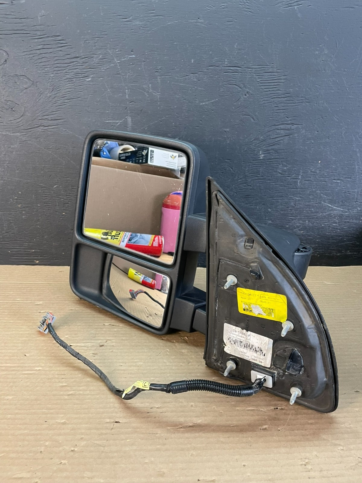 2008 - 2016 Ford F250 F350 Left Driver Side Door Heated Mirror AF3364 DW2
