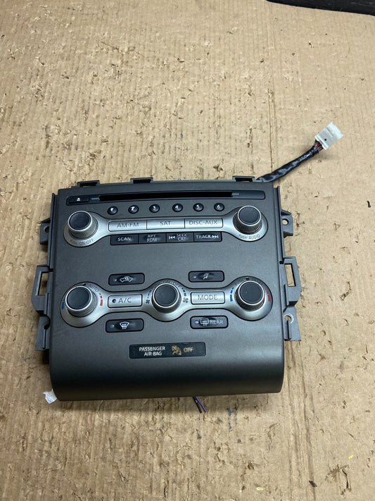 2009 Nissan Murano Temperature Climate A/C AC Control Panel af1681 DG0