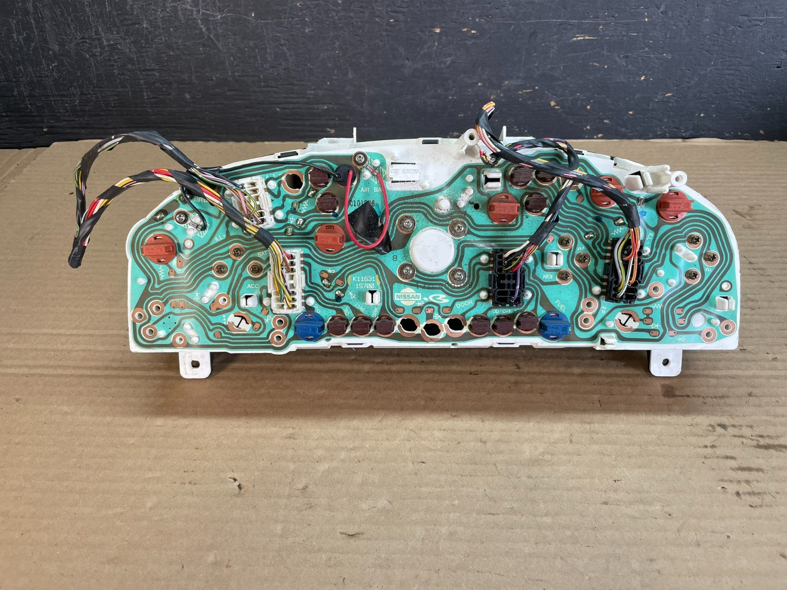 1994 to 1997 Nissan Hardbody D21 Pathfinder Gauge Cluster AF34486