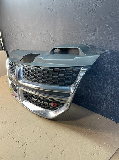 2011 to 2018 Dodge Journey Front Upper Chrome Grill Grille AE3782 DG1