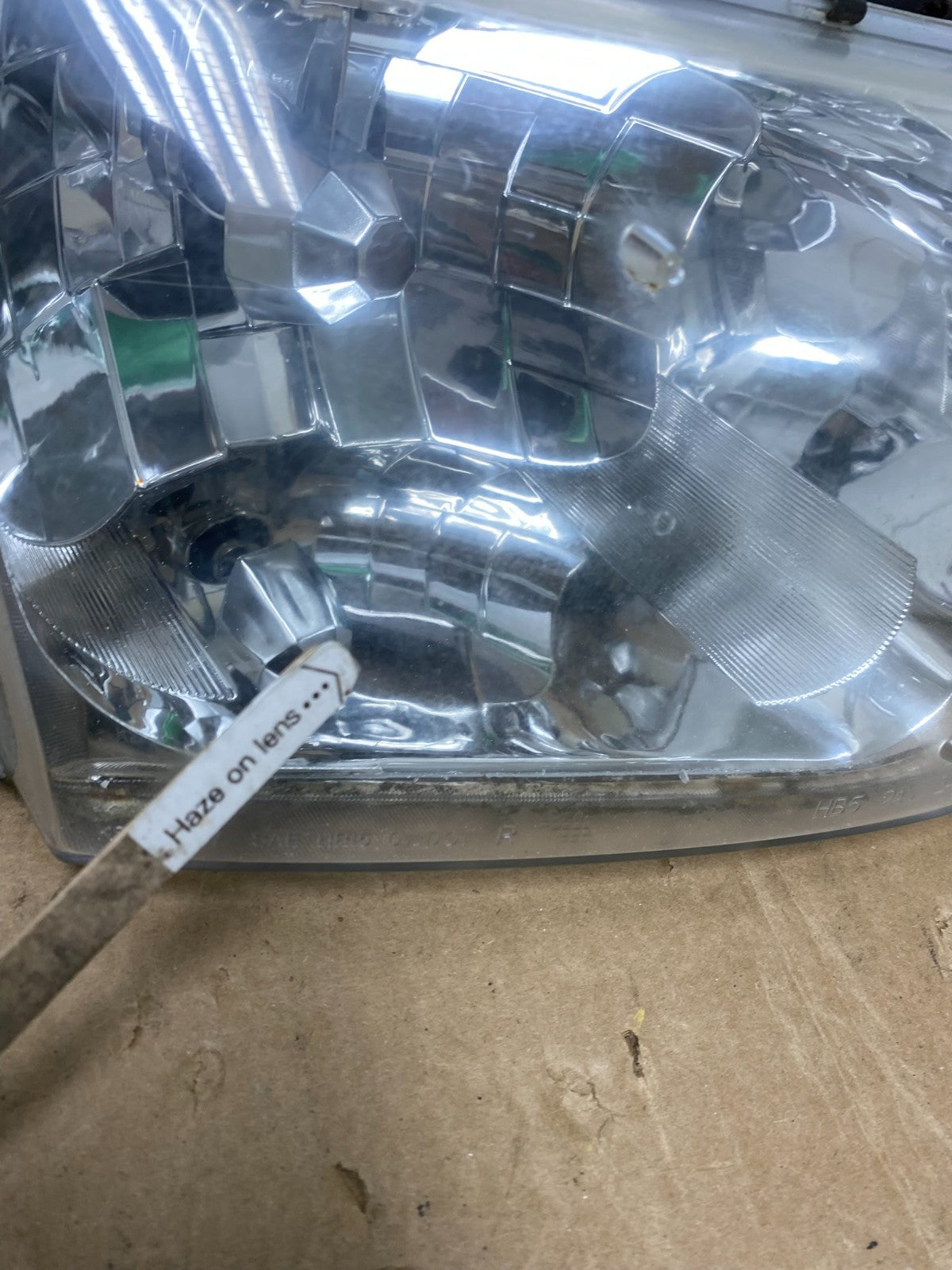 2001 to 2002 Nissan Quest Left+Right Side Halogen Headlights AG1370 DW5