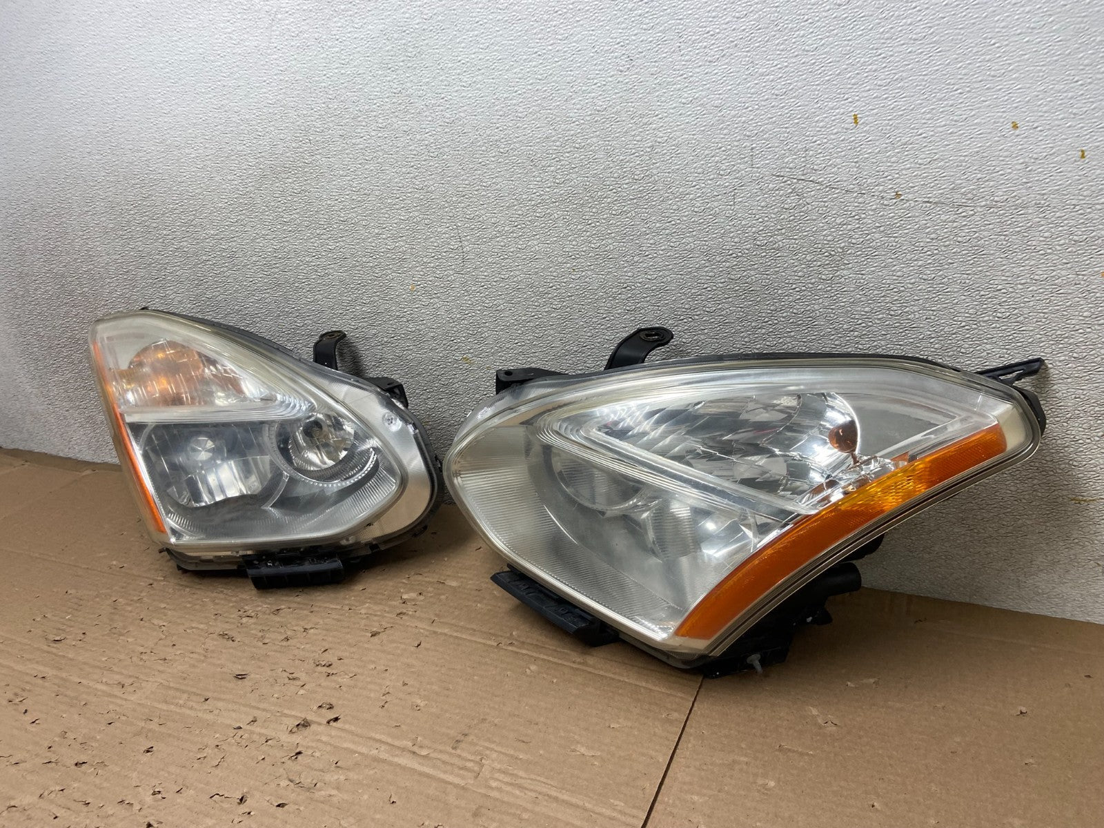 2009-2013 Nissan Rogue Left+Right Side Set Xenon Headlights OEM AB1544 DW1