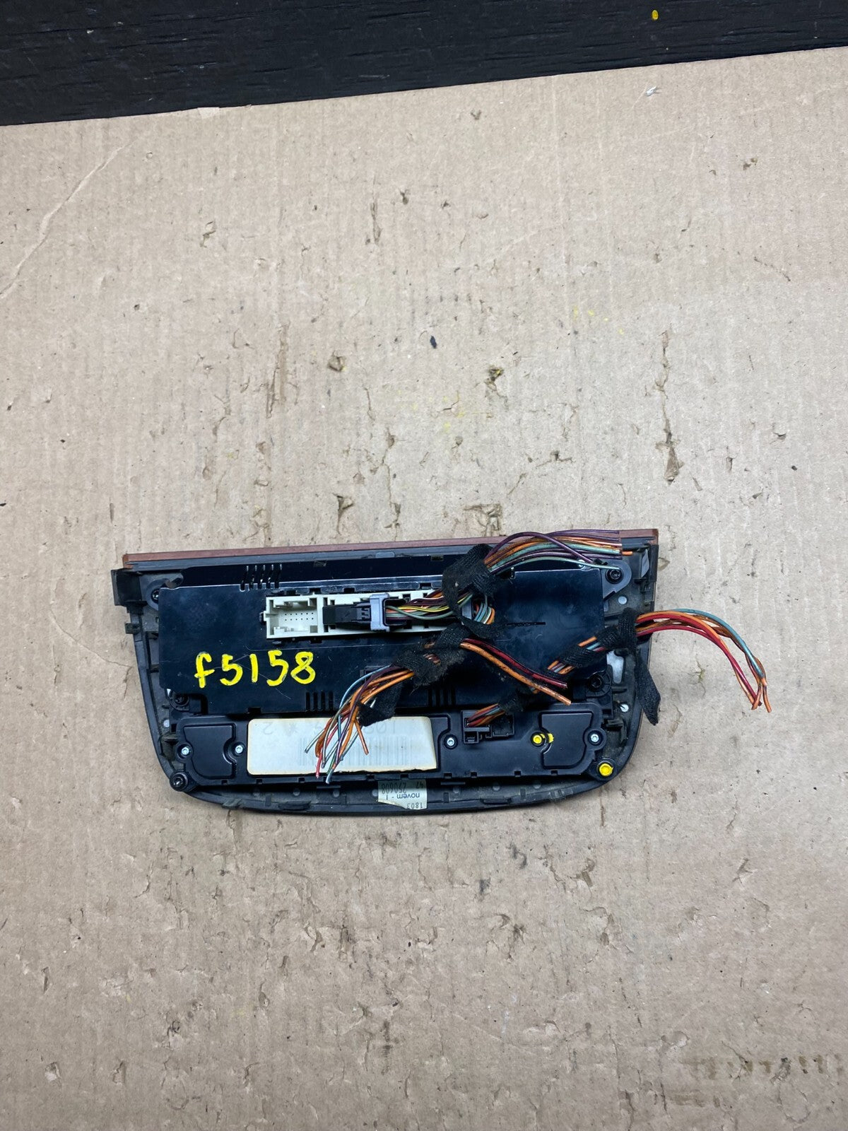 2007 2008 2009 Mercedes W251 R350 AC Temp Heater Climate Control F5158 DG17