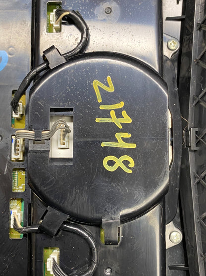 2011-2012 Cadillac SRX A/C Heater Radio Climate Control Panel Bezel OEM Z1748 DG7