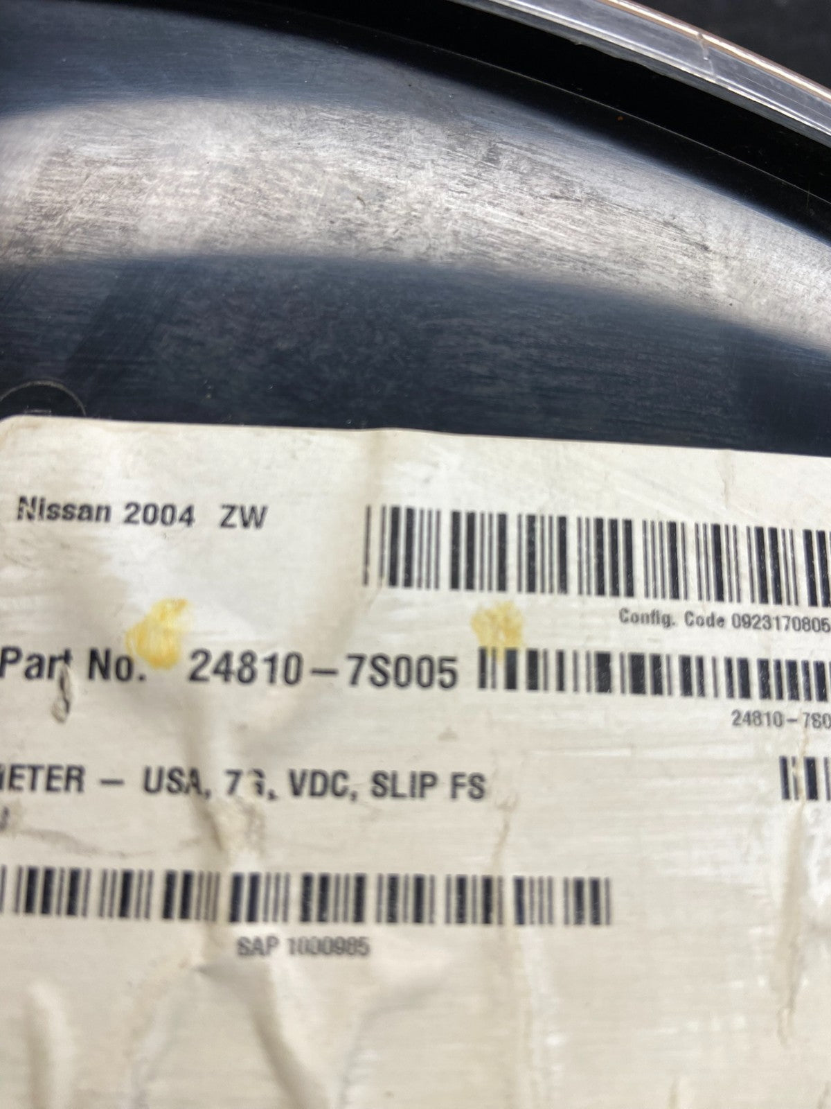 2004 to 2005 Nissan Titan Speedometer Cluster Gauge Bezel AF6141 DG6