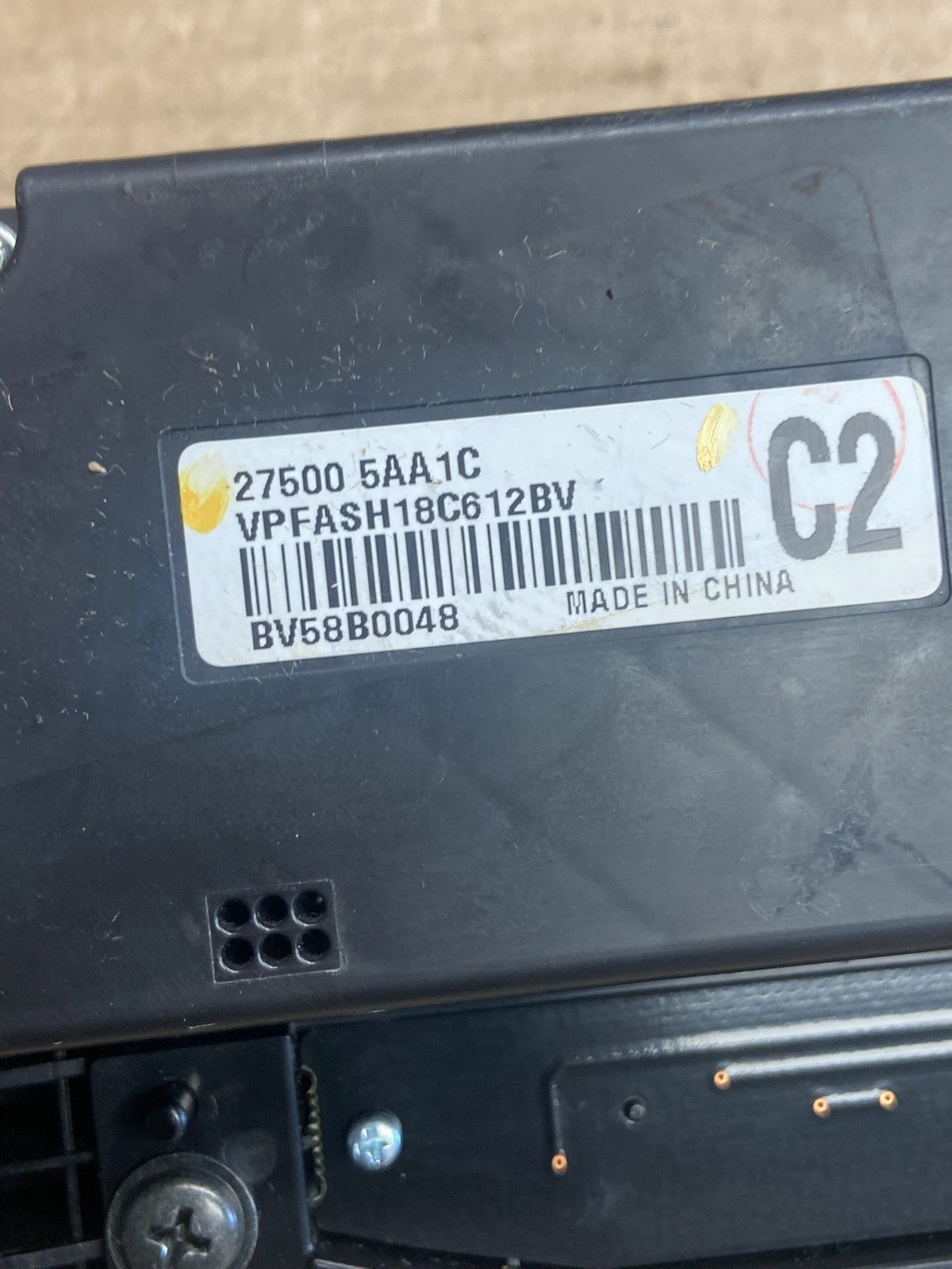 2015 - 2016 Nissan Murano Temperature Climate A/C AC Control Panel AH5311 DG4