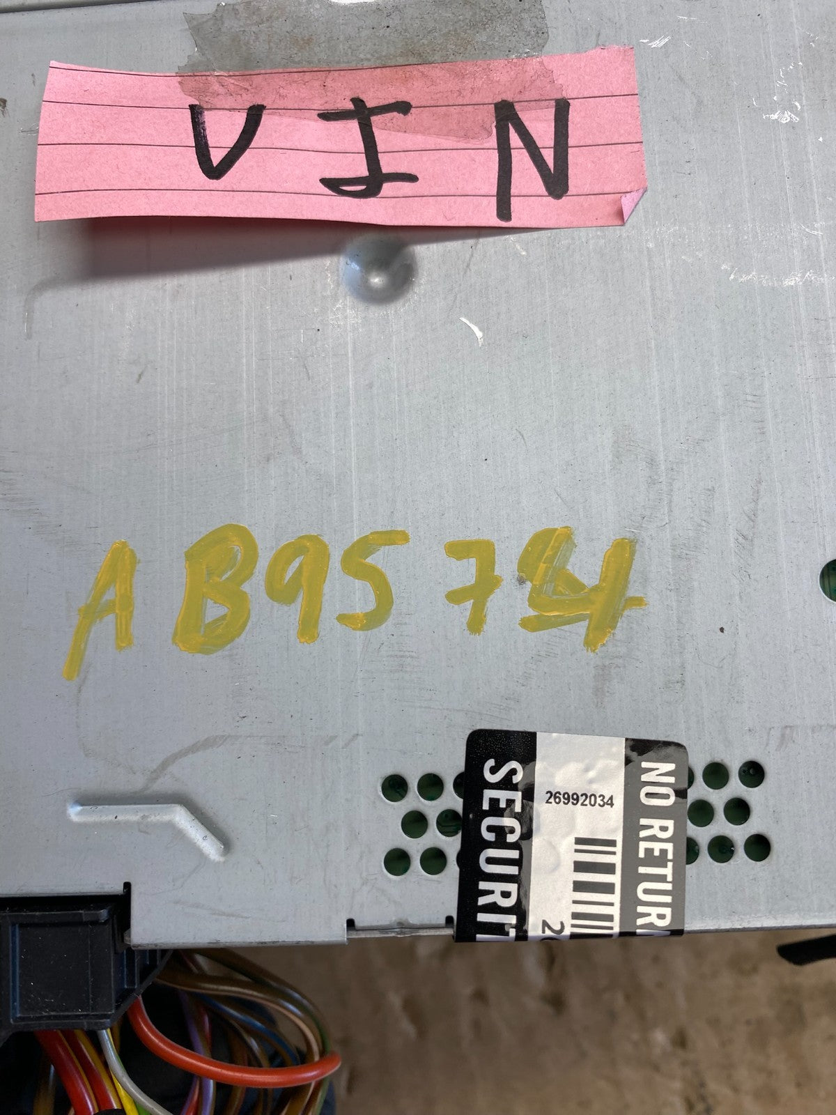 2011 to 2014 Volkswagen Passat Jetta Radio CD Player AM/FM AB9574 DG6