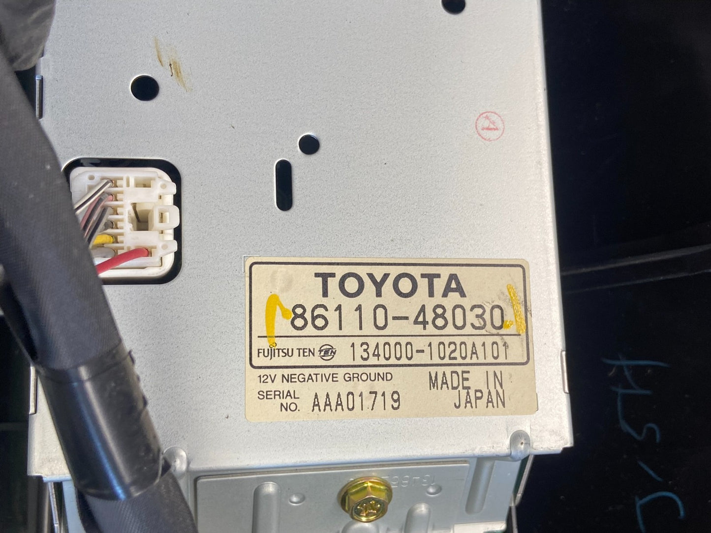 1999 2003 Lexus RX300 Radio Navigation Info Display Climate Control OE AE4056 DG7