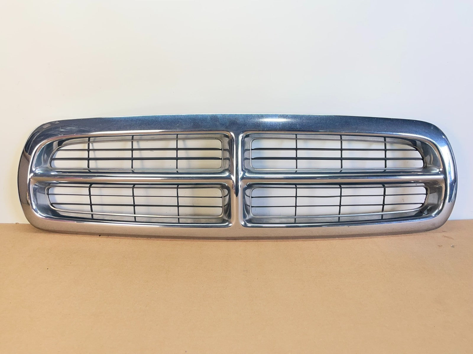 1997 to 2004 Dodge Dakota Chrome Front Upper Grill Grille af8541 DG0