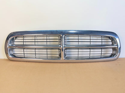 1997 to 2004 Dodge Dakota Chrome Front Upper Grill Grille af8541 DG0