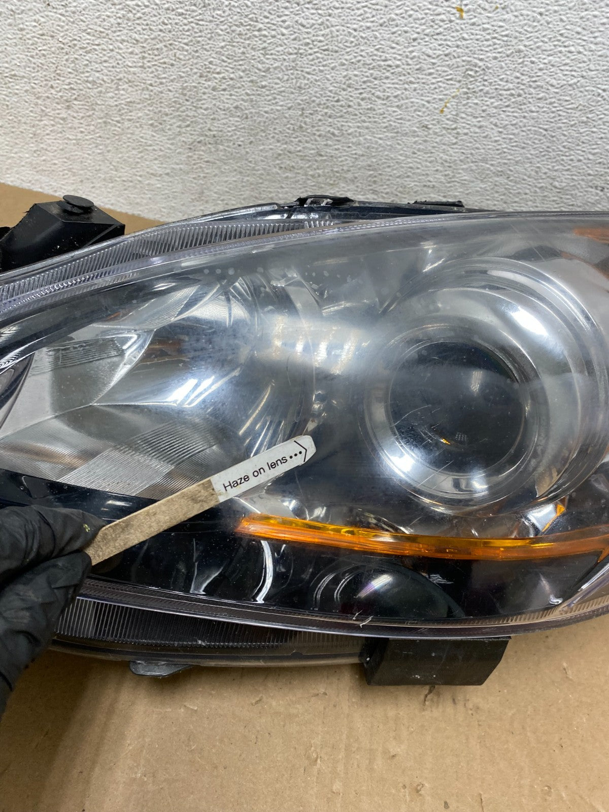 2010 - 2013 Mazda 3 Left Driver LH Halogen Headlight AD6474 DW4