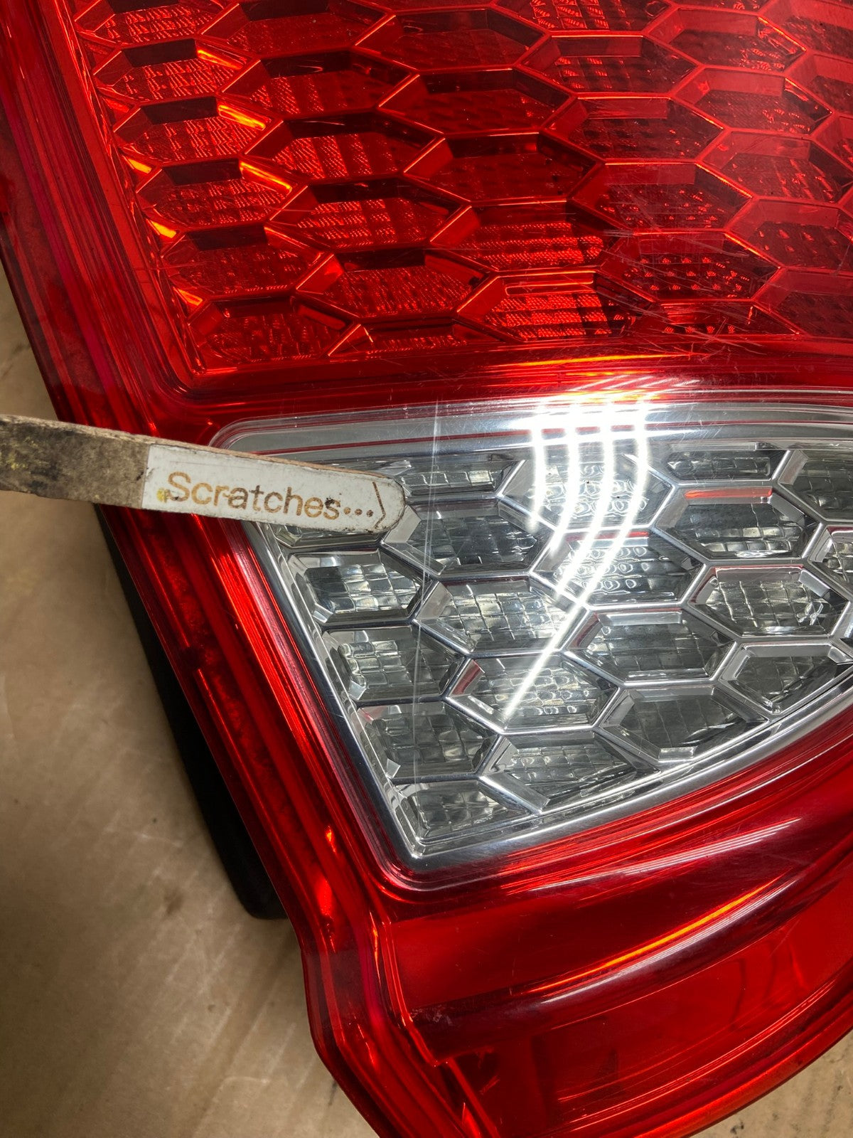 2010 2011 2012 Ford Fusion Left Driver LH Side Tail Light AI6608 LK3