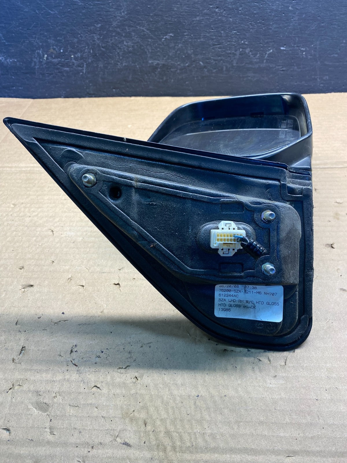 2009-2015 Honda Pilot Right Passenger Side View Door Mirror AC8785 DW10