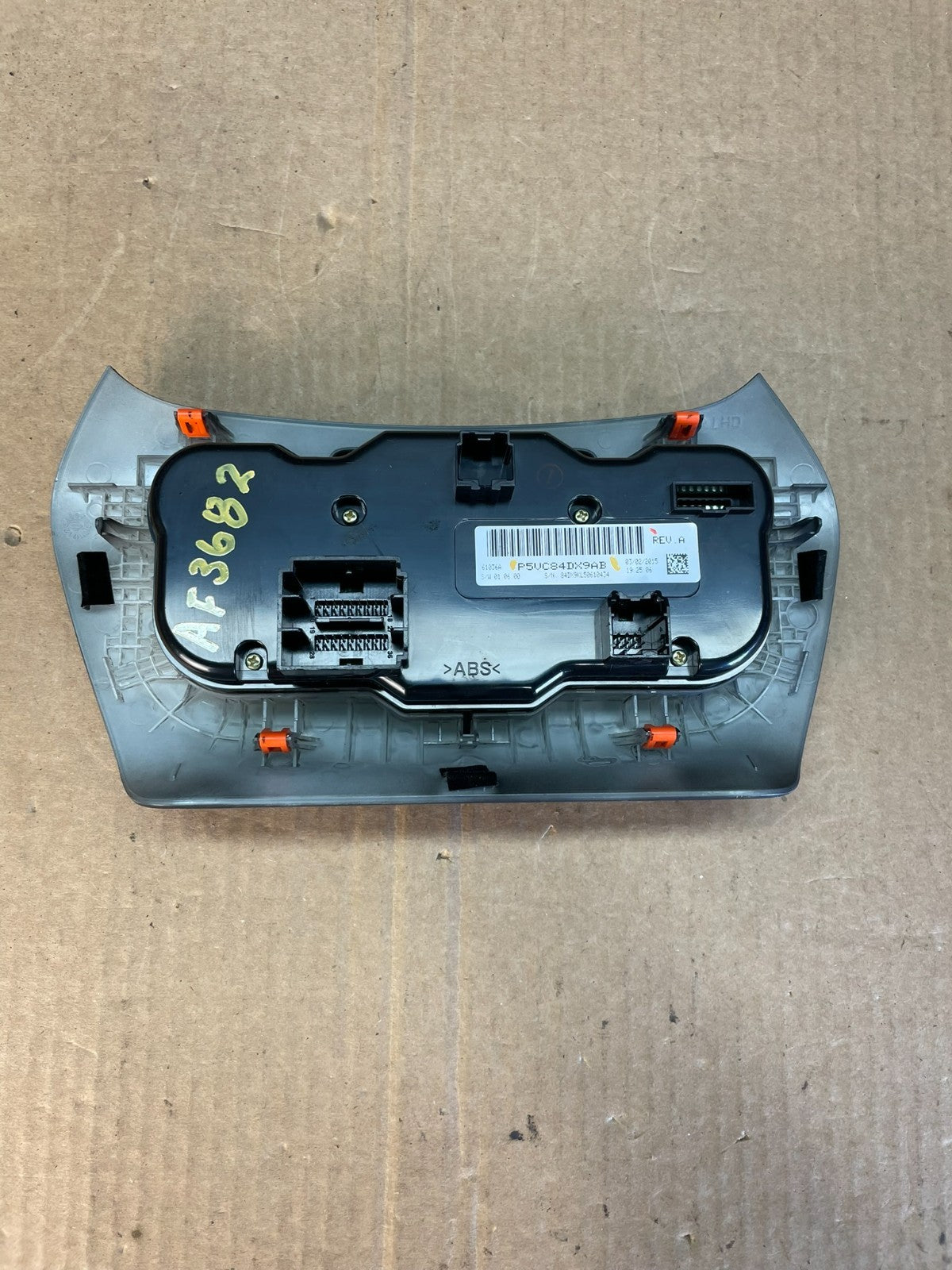 2015-2018 Jeep Cherokee Heater A/C Temperature Climate Control Switch AF3682 DG5