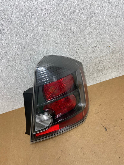 2007 to 2012 Nissan Sentra Right Passenger Rh Black Tail Light AE3202 LK2
