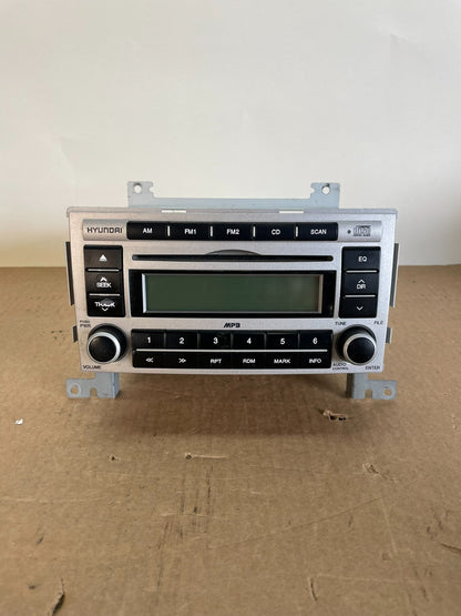 2007 to 2009 Hyundai Santa Fe AM/FM Radio CD Player AG2969 DG0