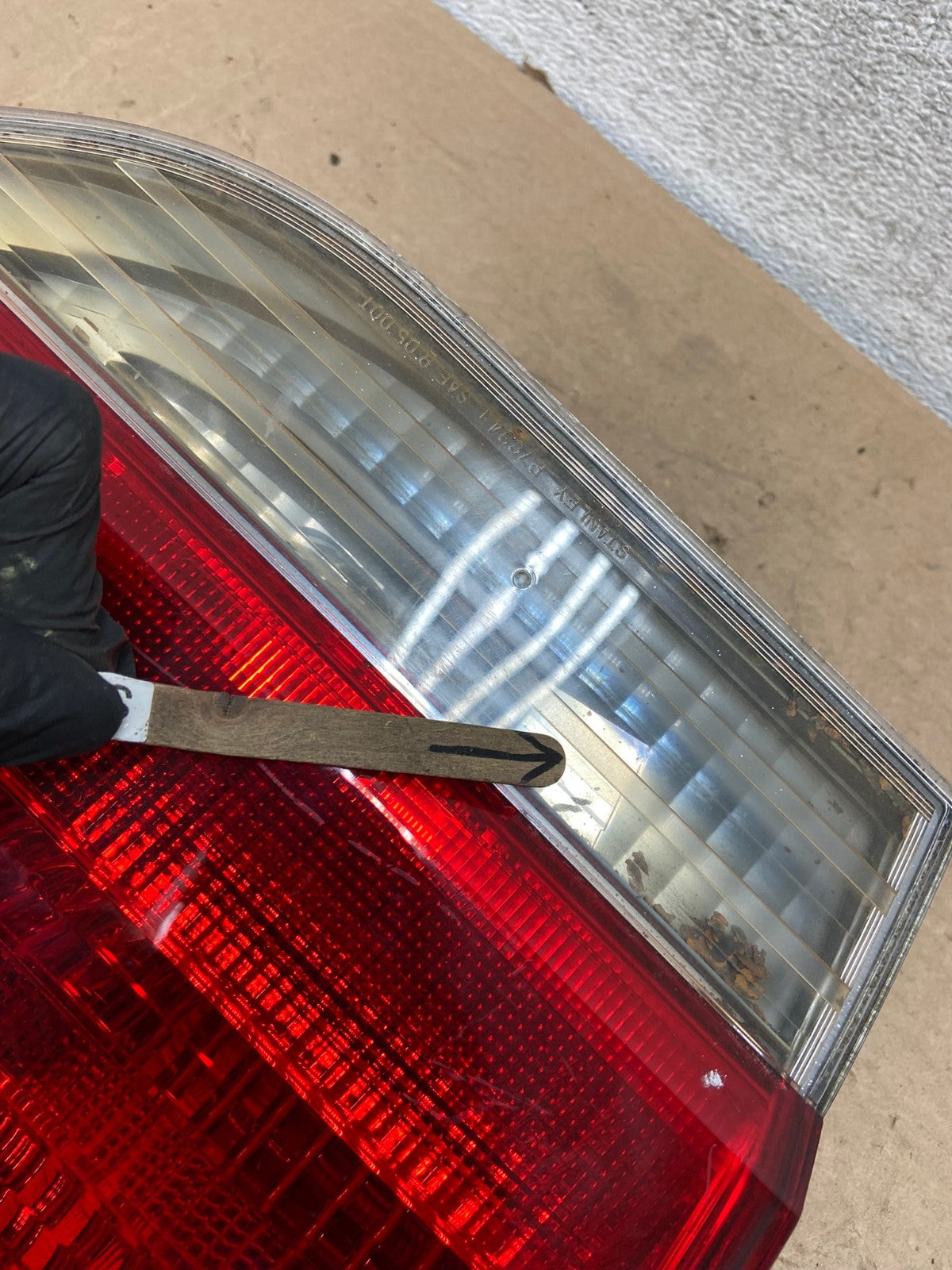 2008 to 2010 Honda Odyssey Left Driver LH Side Tail Light Inner AI1018 LK4