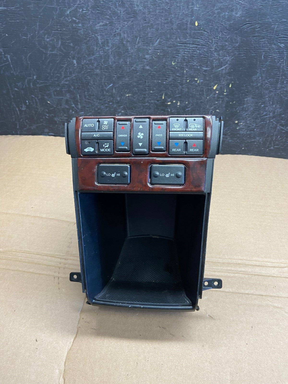 2009-2015 Honda Pilot Front Center Console Pocket Heated Seats AF1760 DG0