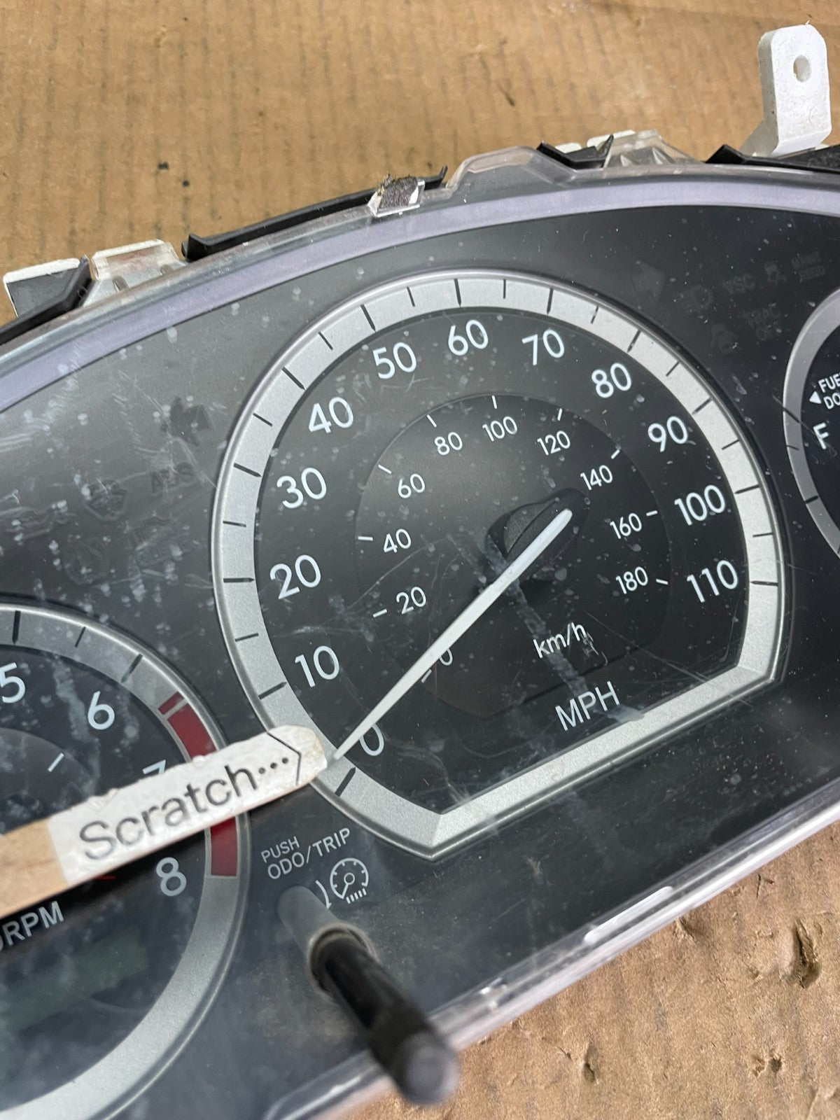 2007 Toyota Sienna Speedometer Cluster Gauge Oem AB2891 DG1