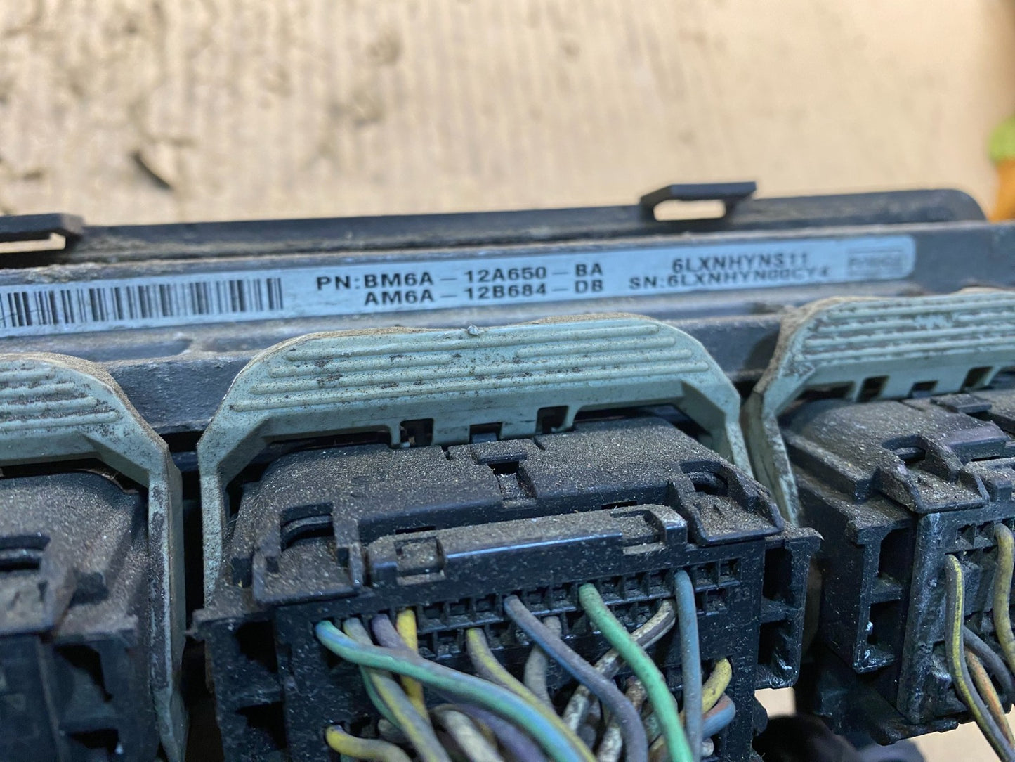 2011-2012 Ford Escape 3.0L Engine Control  ECU Computer BM6A-12A650-B y1447 DG3