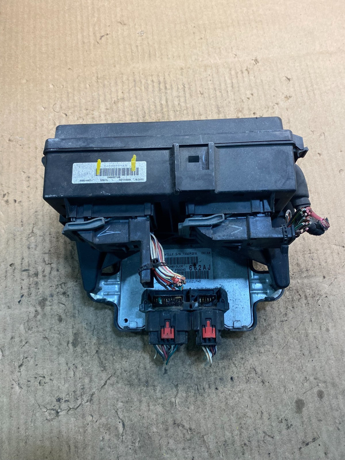 2005 Jeep Grand Cherokee BMC Body Module Power Fuse Box Relay  z4971 DG0